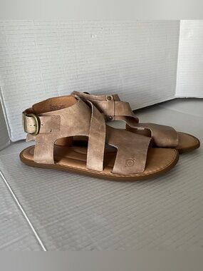 BORN leather Marlow sandals